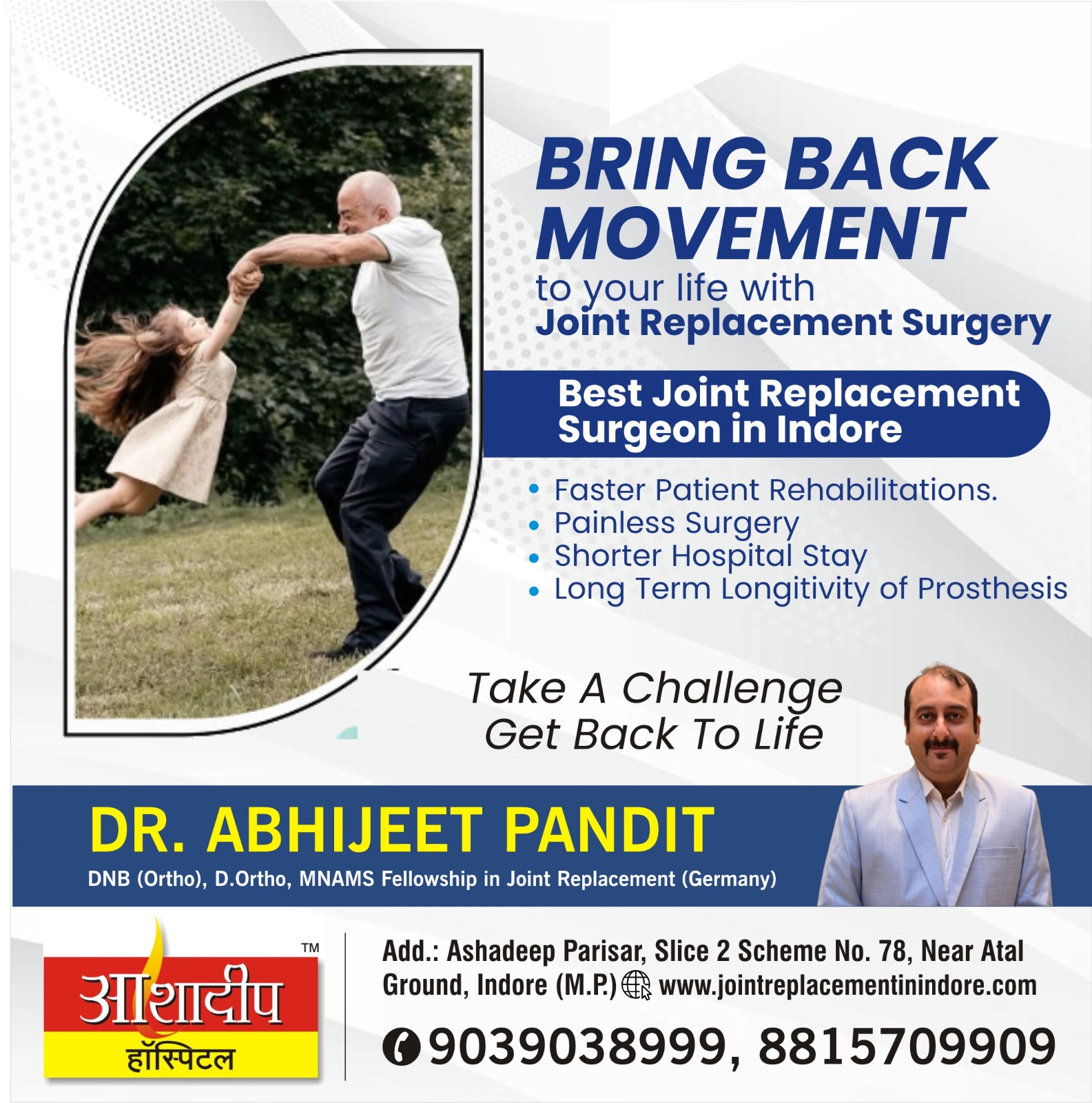 Best Joint Replacement Surgeon in Indore