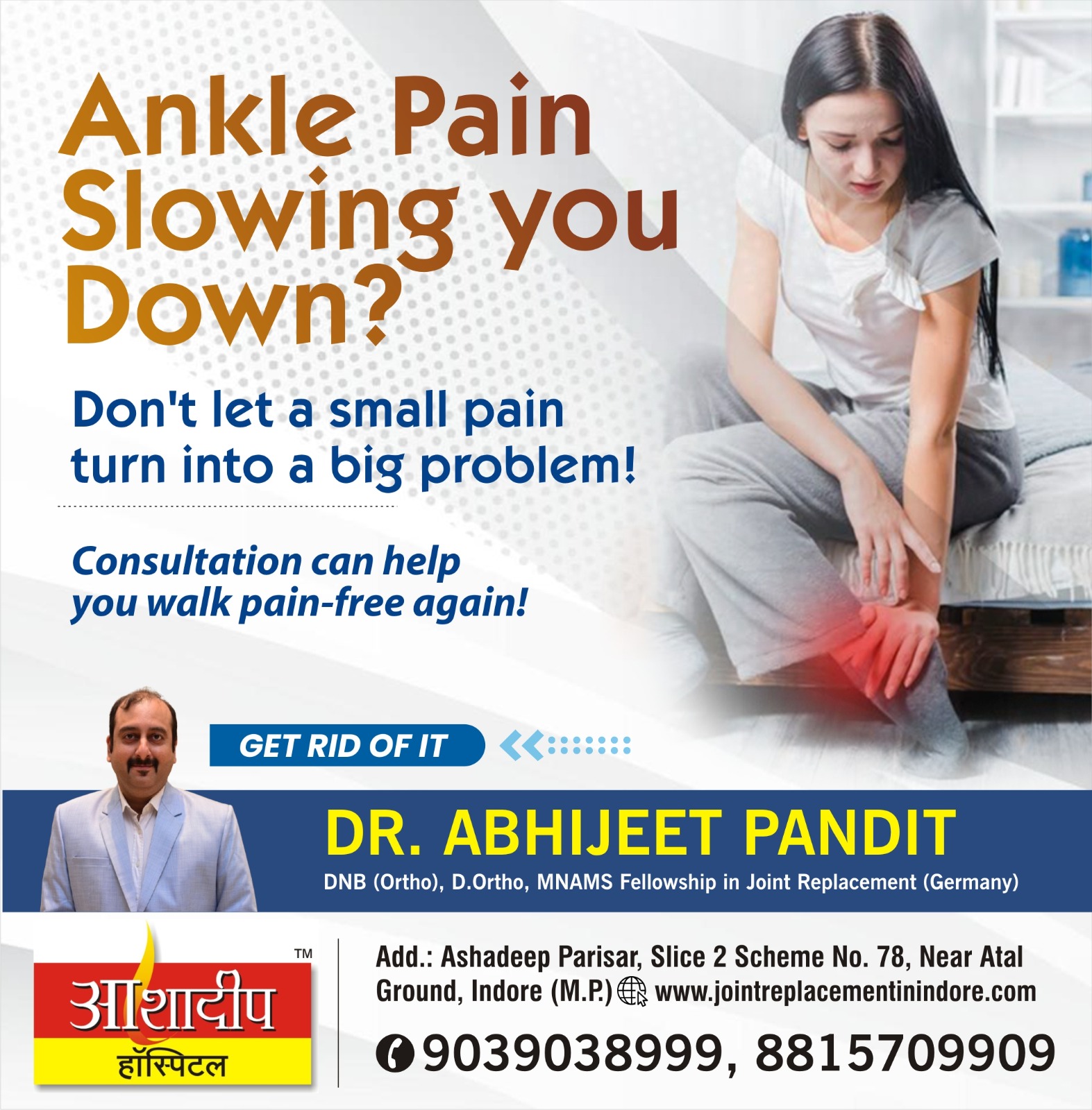 Ankle Pain Symptoms and Treatments