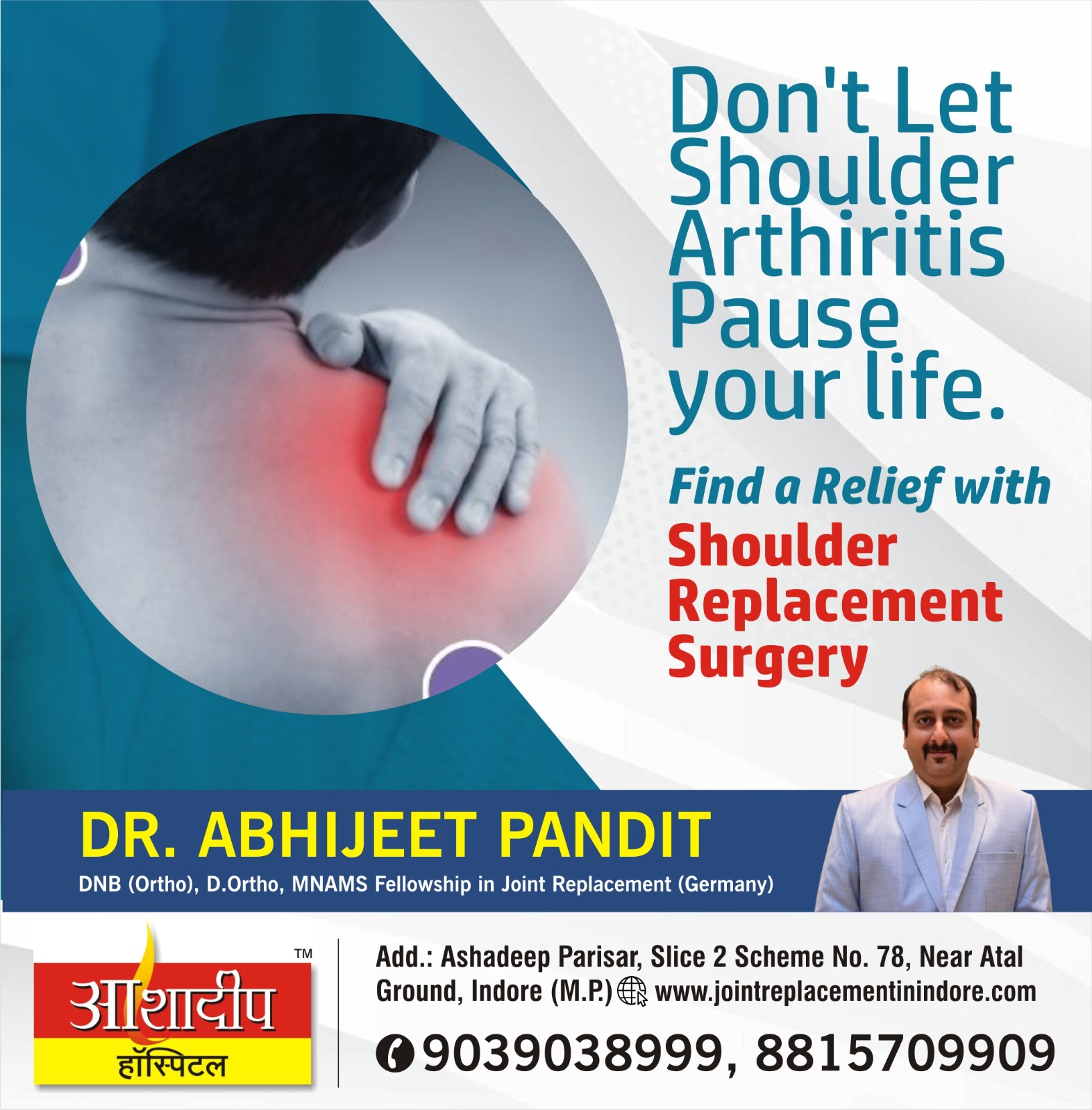 Best Frozen Shoulder Specialist in Indore