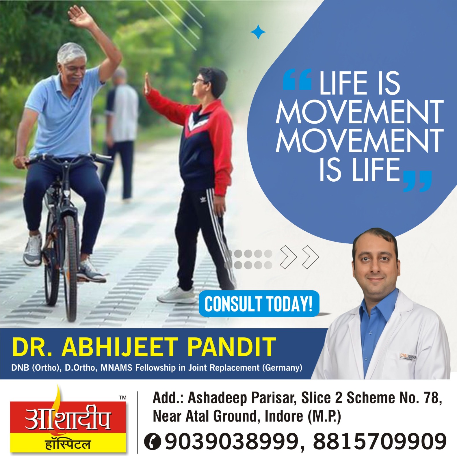 Best Knee Replacement Surgeon Near Me In Indore